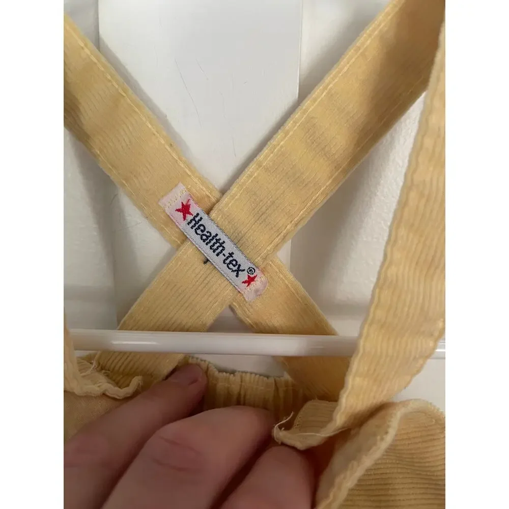 Vintage Healthtex 6 month overall cords